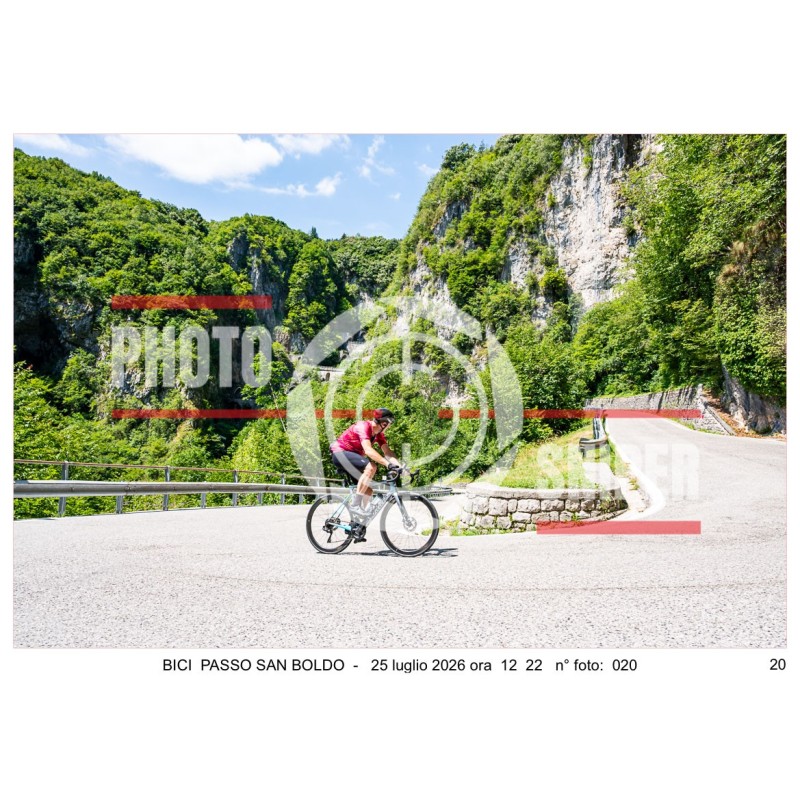 BICI PASSO SAN BOLDO - 25 - 07 - 2026 ORA 12.00/13.00 N°020