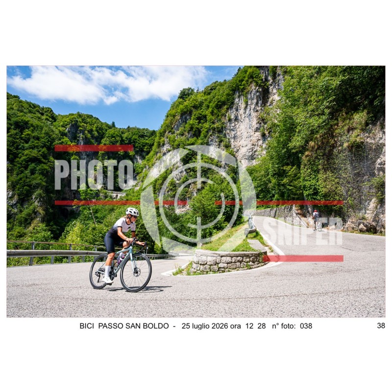 BICI PASSO SAN BOLDO - 25 - 07 - 2026 ORA 12.00/13.00 N°038
