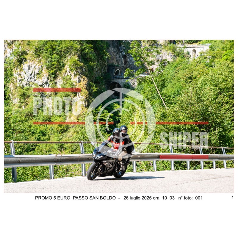PROMO 5 EURO PASSO SAN BOLDO - 26 - 07 - 2026 ORA 10.00/11.00 N°001