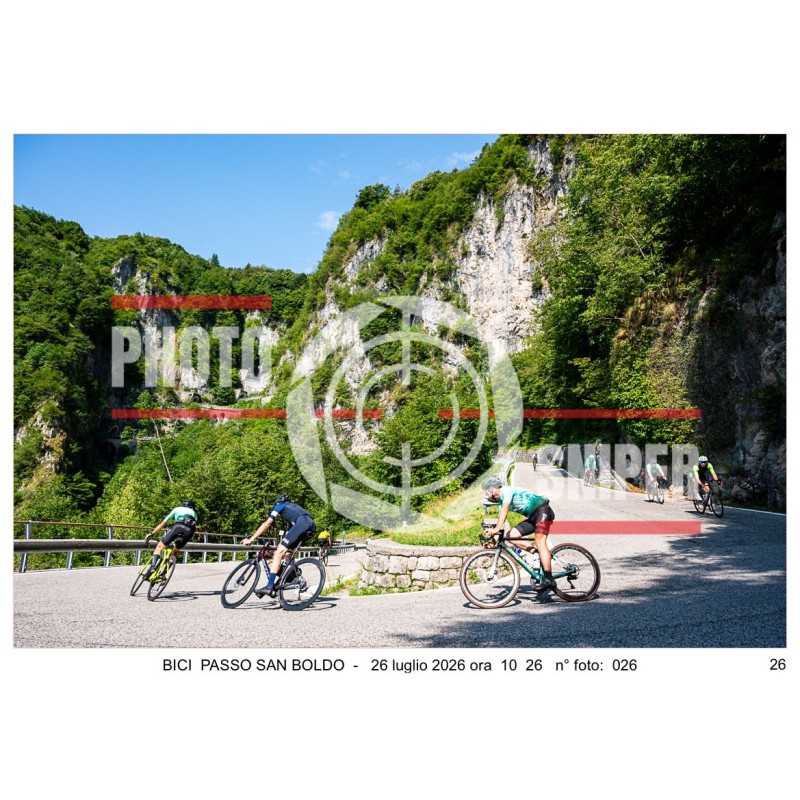 BICI PASSO SAN BOLDO - 26 - 07 - 2026 ORA 10.00/11.00 N°026