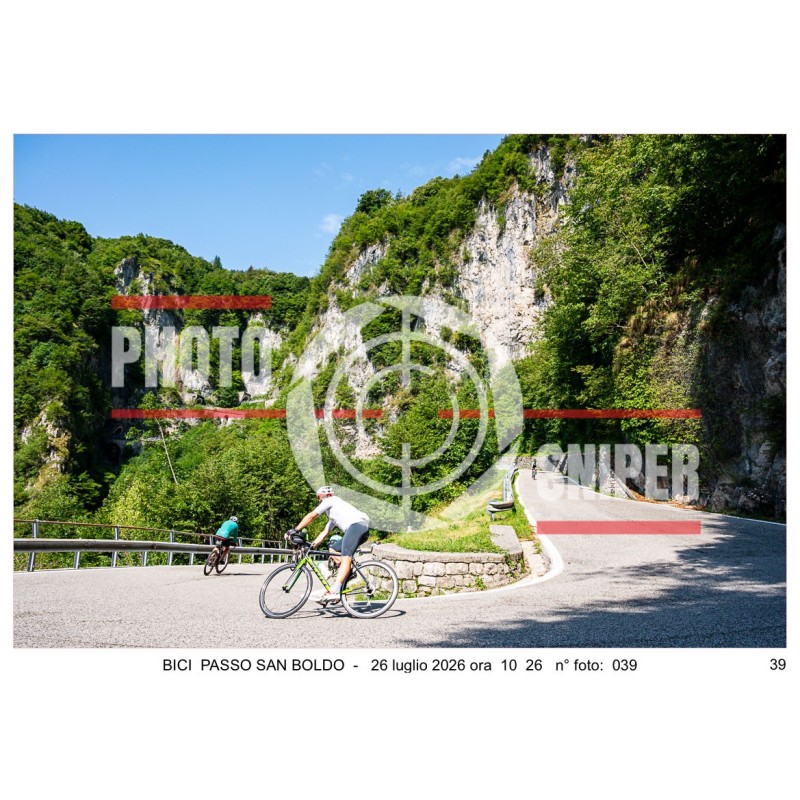 BICI PASSO SAN BOLDO - 26 - 07 - 2026 ORA 10.00/11.00 N°039