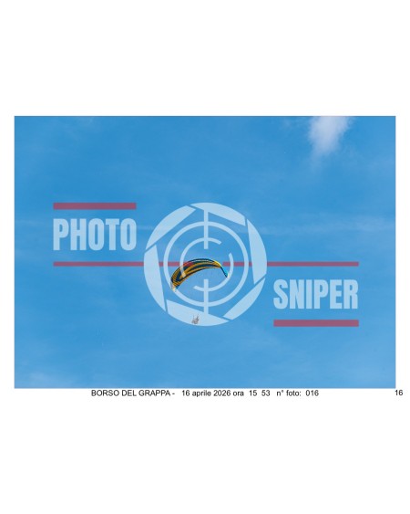 BORSO DEL GRAPPA 16/04/26 ORA 16.00 - 17.00 N°016