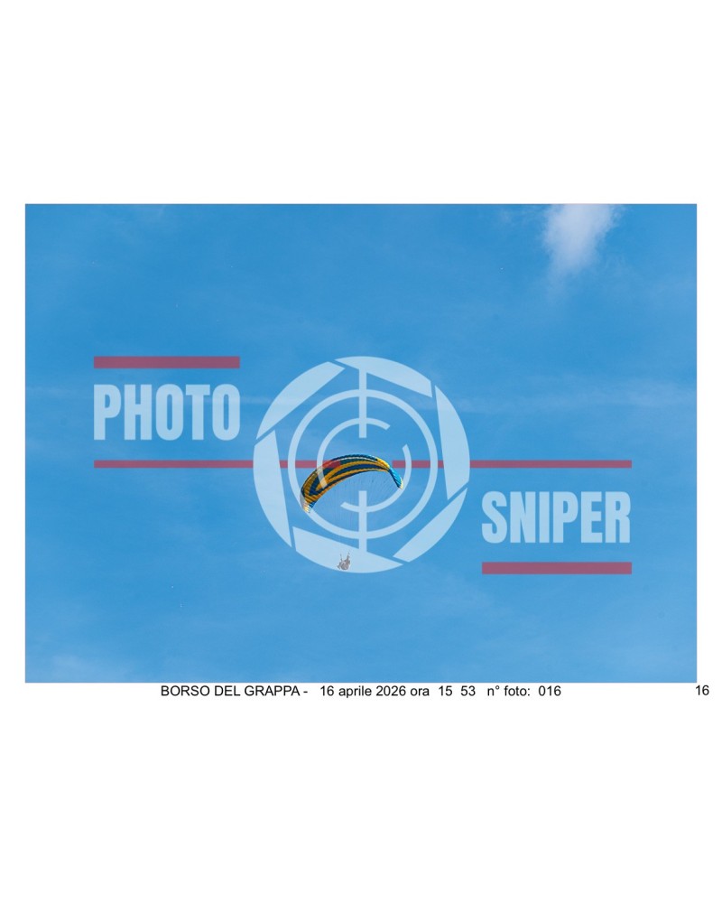 BORSO DEL GRAPPA 16/04/26 ORA 16.00 - 17.00 N°016