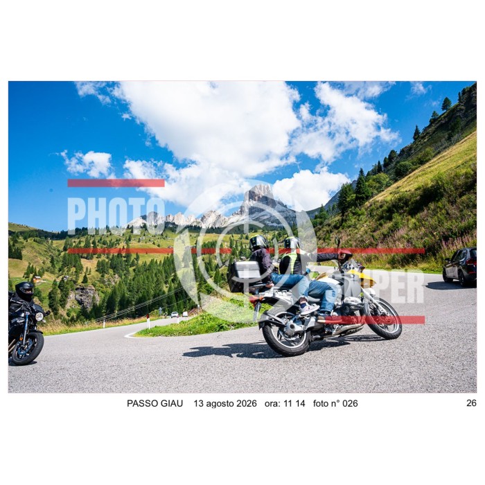 PASSO GIAU GIOVEDI' 13  AGOSTO 2026 ORA 11.00 - 12.00 n° foto 026