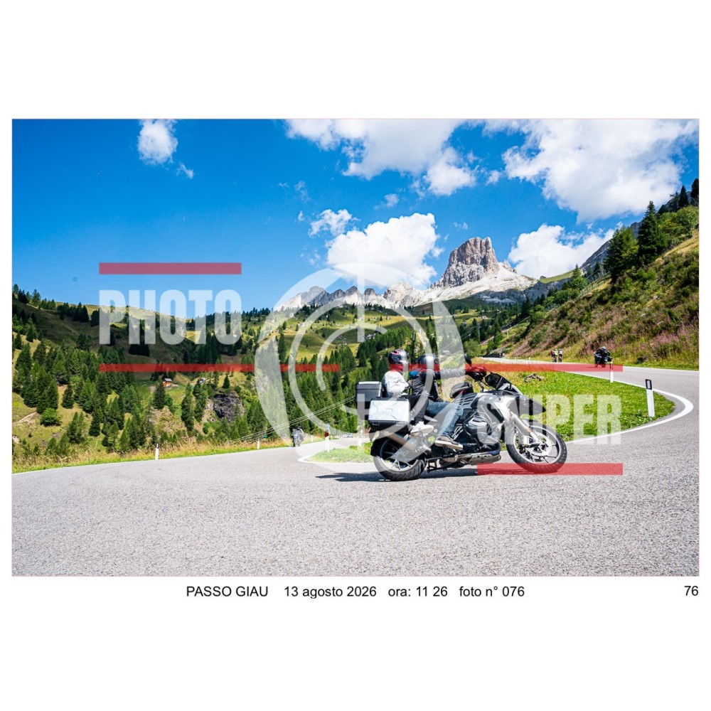 PASSO GIAU GIOVEDI' 13 AGOSTO 2026 ORA 11.00 - 12.00 N° FOTO 076