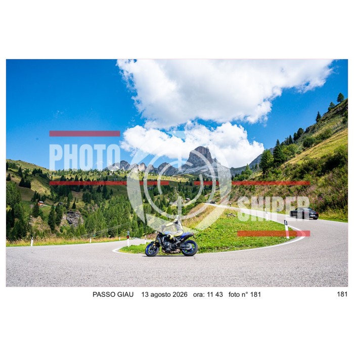 PASSO GIAU GIOVEDI' 13 AGOSTO 2026 ORA 11.00 - 12.00 N° FOTO 181