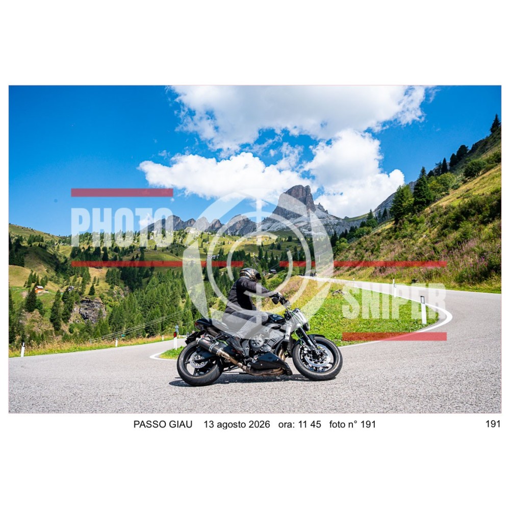 PASSO GIAU GIOVEDI' 13 AGOSTO 2026 ORA 11.00 - 12.00 N° FOTO 191