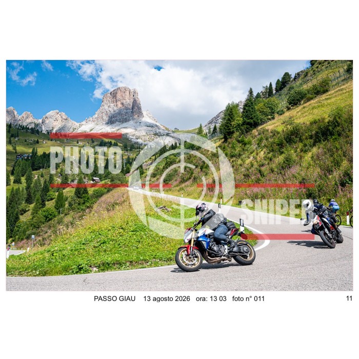 PASSO GIAU GIOVEDI' 13 AGOSTO 2026 ORA 13.00 - 14.00 N° FOTO 011
