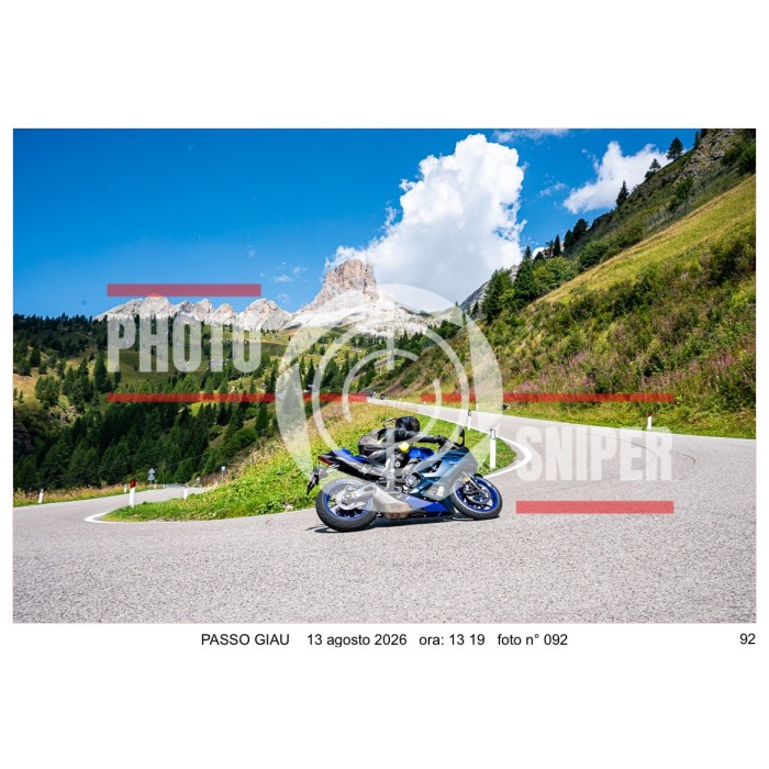 PASSO GIAU GIOVEDI' 13 AGOSTO 2026 ORA 13.00 - 14.00 N° FOTO 092