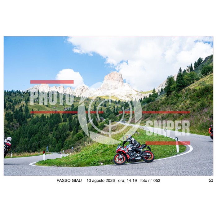 PASSO GIAU GIOVEDI' 13 AGOSTO 2026 ORA 14.00 - 15.00 N° FOTO 053