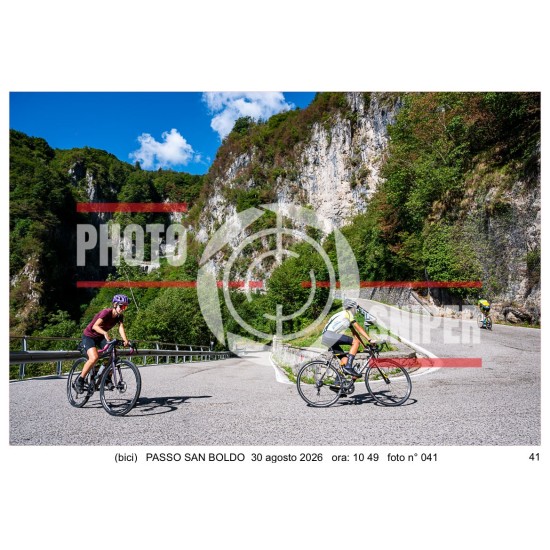 (bici) PASSO SAN BOLDO DOMENICA 30 AGOSTO 2026 ORA 10/12,30  FOTO N° 041