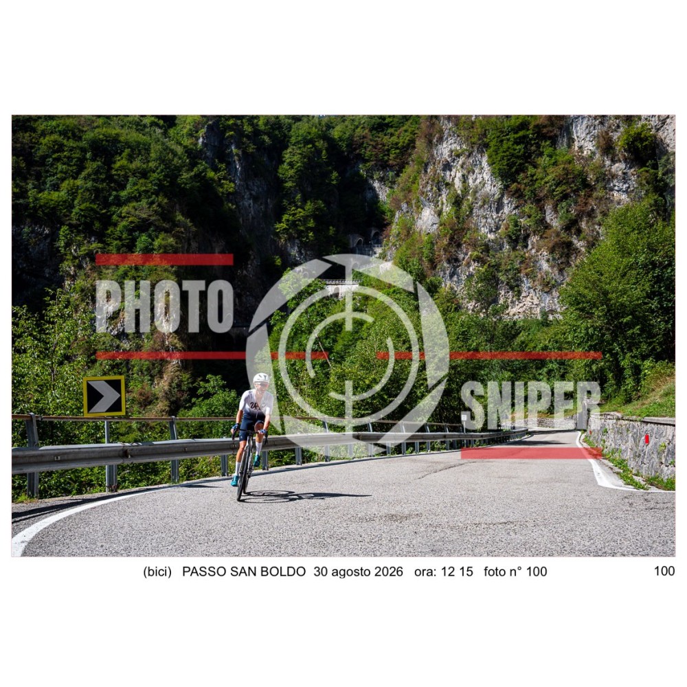 (bici) PASSO SAN BOLDO DOMENICA 30 AGOSTO 2026 ORA 10/12,30  FOTO N° 100