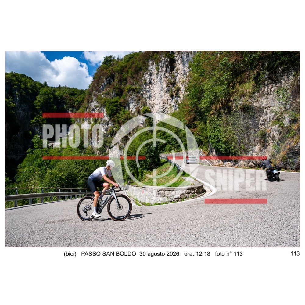 (bici) PASSO SAN BOLDO DOMENICA 30 AGOSTO 2026 ORA 10/12,30  FOTO N° 113