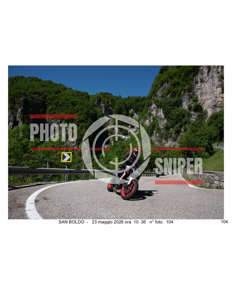 PASSO SAN BOLDO - 23 - 05 - 2026 ORA 10.00/11.00 N°104