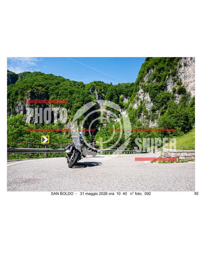 PASSO SAN BOLDO - 31 - 05 - 2026 ORA 10.00/11.00 N°092