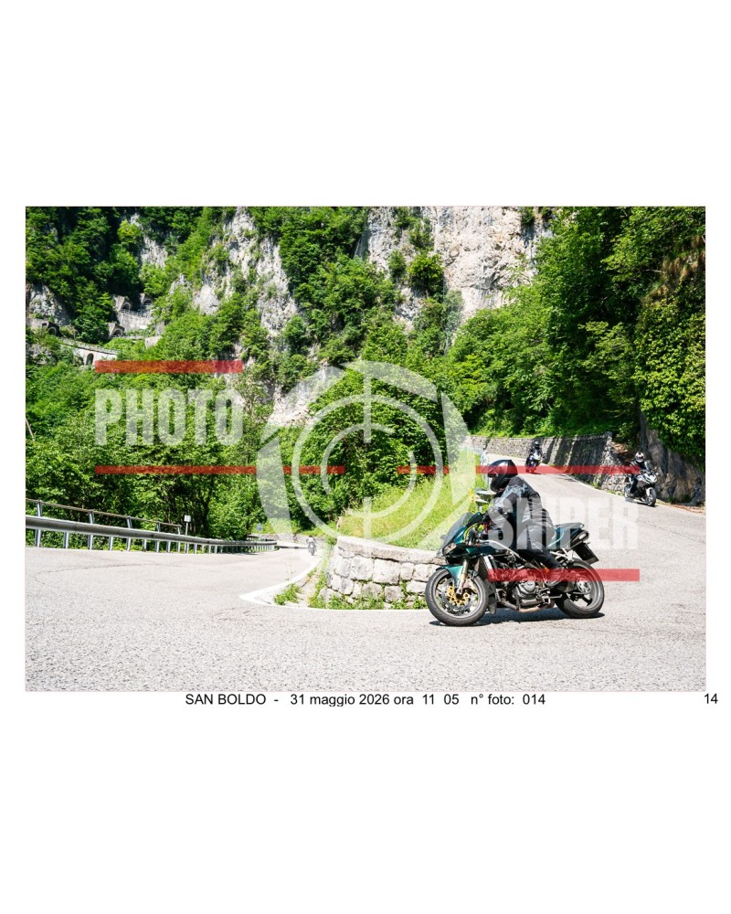 PASSO SAN BOLDO - 31 - 05 - 2026 ORA 11.00/12.00 N°014