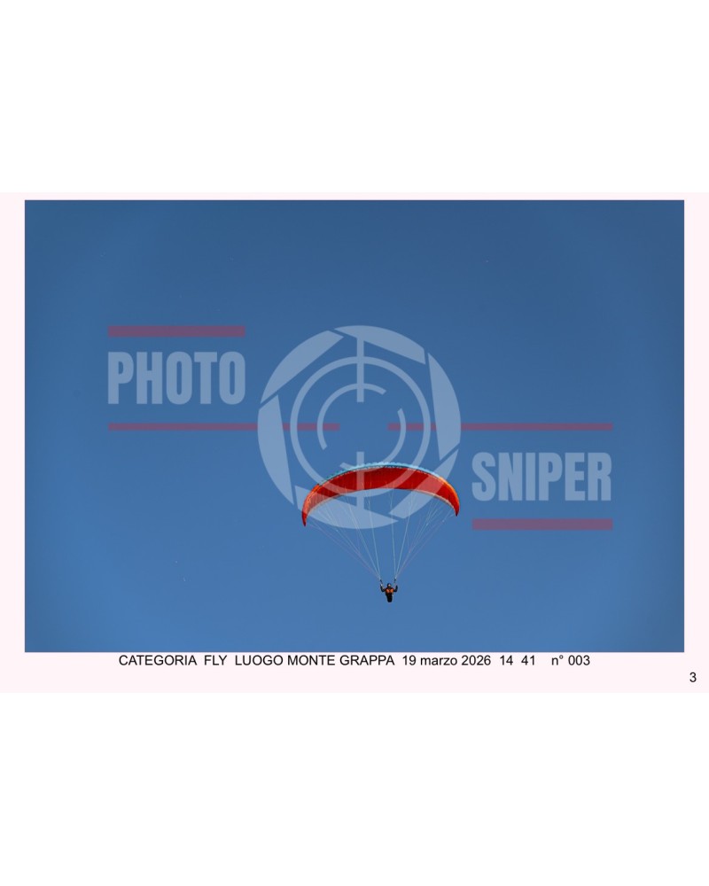 FLY MONTE GRAPPA 19/03/26 ORA: 14/15. N° 003