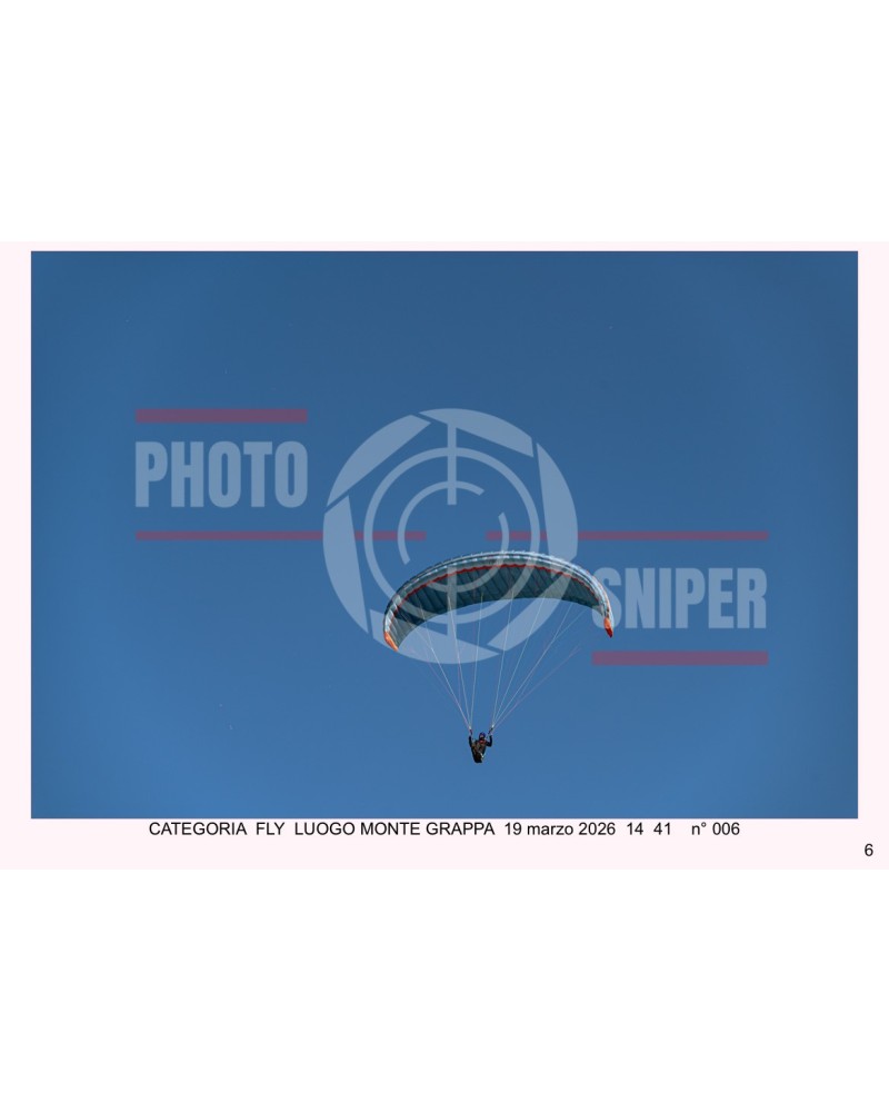 FLY MONTE GRAPPA 19/03/26 ORA: 14/15. N° 006
