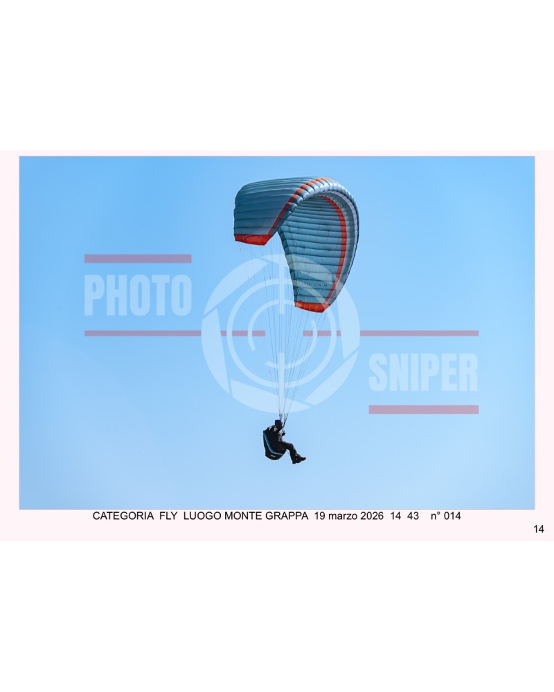 FLY MONTE GRAPPA 19/03/26 ORA: 14/15. N° 014